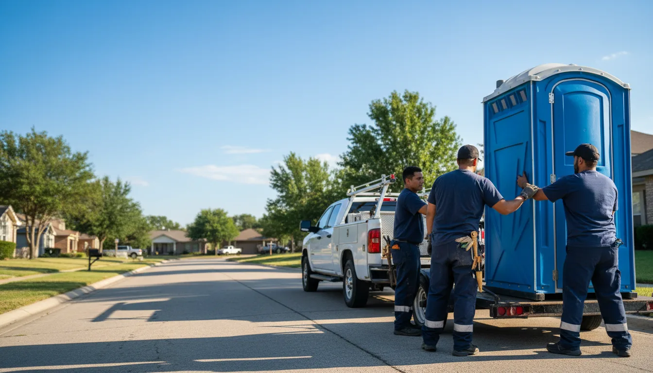 Portable Toilet Rental in Horseshoe Bay, TX near me